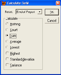   Calculate Field