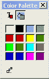 Панель инструментов Color Palette