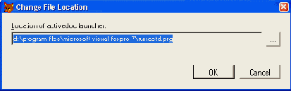   Change File Location